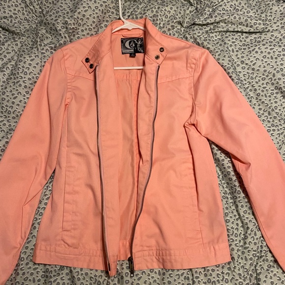 Pink volcom jacket - Picture 2 of 2